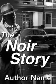 Pre-made noir ebook cover by Caligraphics