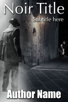 Pre-made noir ebook cover by Caligraphics