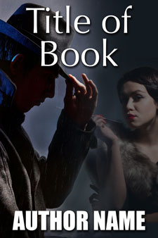 Pre-made noir ebook cover by Caligraphics