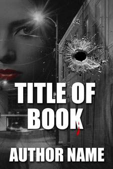 Pre-made noir ebook cover by Caligraphics