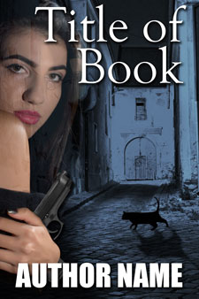 Pre-made noir ebook cover by Caligraphics